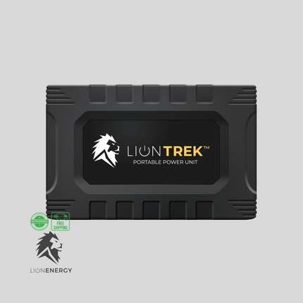 Lion Energy - Lion Trek Portable Solar Generator (150W, 99.9Wh, LifePO4)
