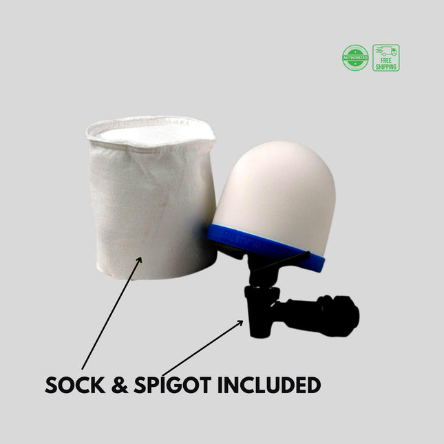 4 x 4 Ceramic Filter Kit w/ Fluoride Removal