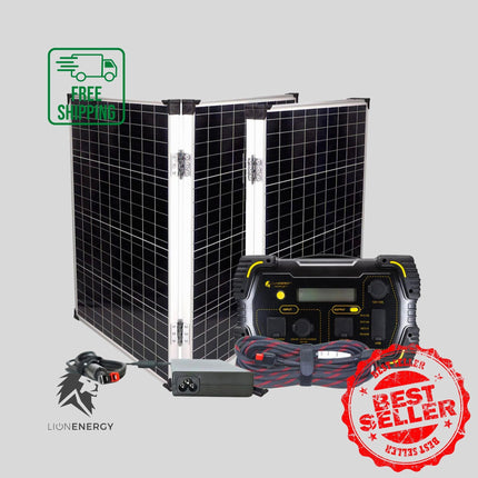 Safari LT Solar Generator Ultimate Kit - Lion Energy