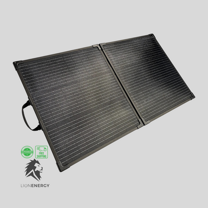 24V 100W Solar Panel - Lion Energy NEW 2024 MODEL