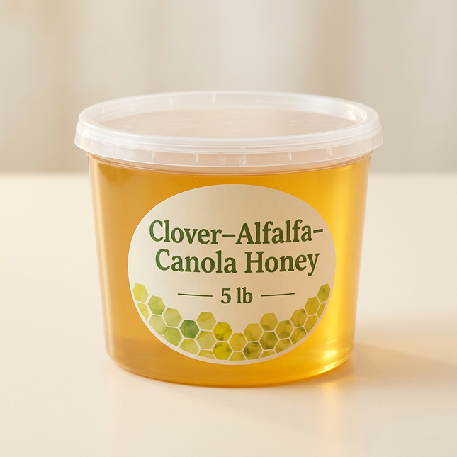 Clover-Alfalfa-Canola Honey