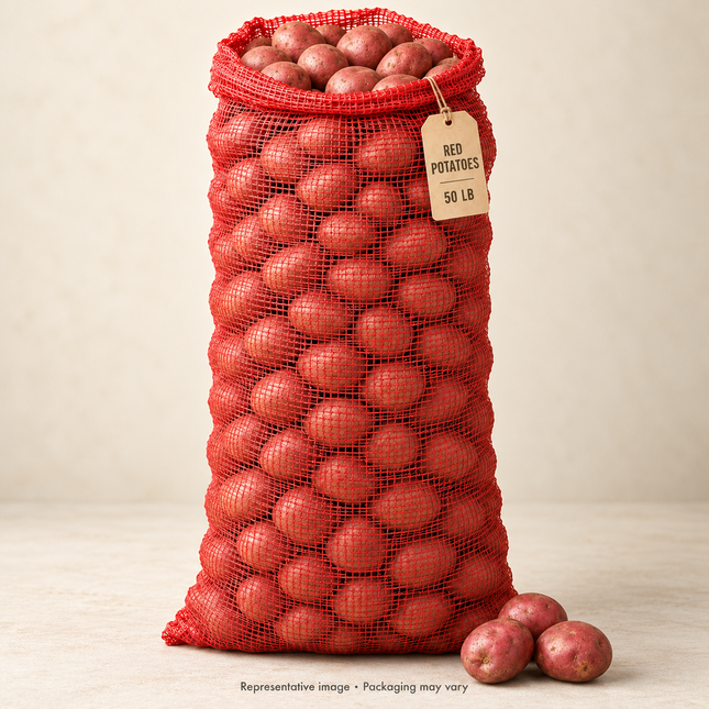 Farm-Direct Idaho Red Potatoes — 50-lb Bag | Saturday Pickup