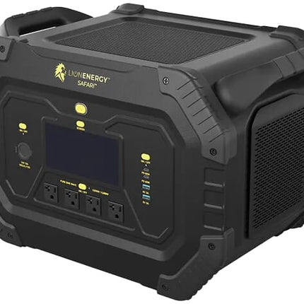 Lion Energy Safari 3000w Solar Generator Bundle - SPRING SALE!
