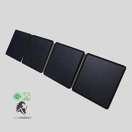 12V 50W Foldable Solar Panel - Lion Energy