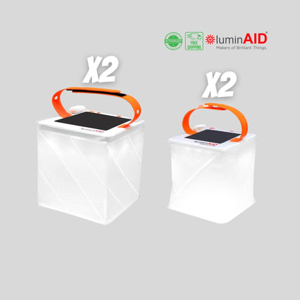 Emergency Solar Lantern Bundle for Home Power Outages