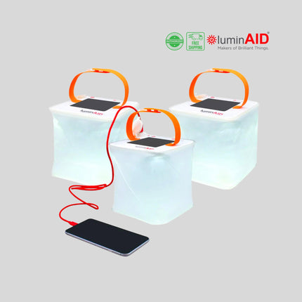 PackLite Max Power Lantern (3 Pack) - LuminAID