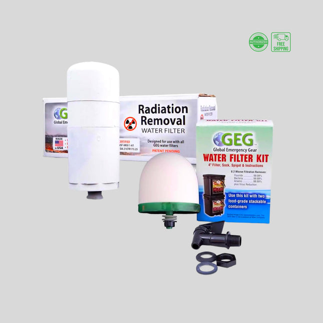 Water Filtration Bundle - Arsenic & Radiation Removal