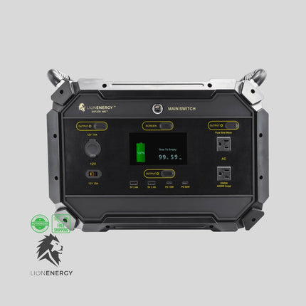 Lion Safari ME Solar Generator Deluxe Kit - BEST SELLER!