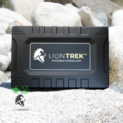 Lion Trek - Portable Solar Generator, LiFePO4, 150W AC
