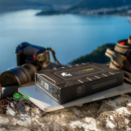 Lion Trek - Portable Solar Generator, LiFePO4, 150W AC