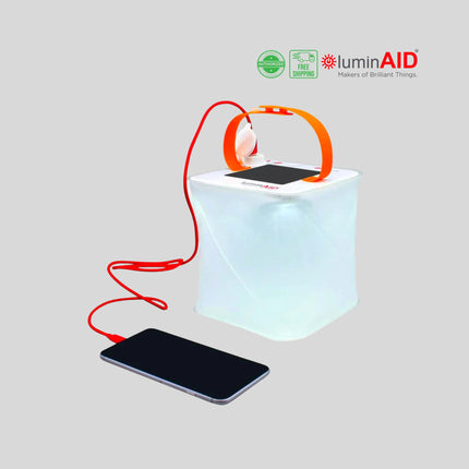 PackLite Max 2-in-1 Solar Camping Lantern/Phone Charger - LuminAID